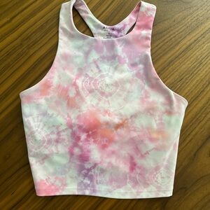 Aqua Athletic Pink and Purple Tank Top